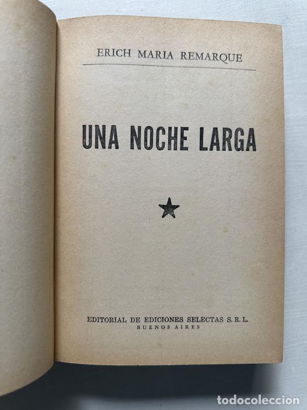 Libri di seconda mano: Una noche larga - Remarque Erich Maria