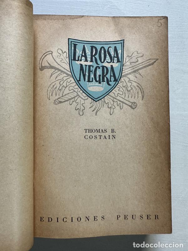 Libros: La rosa negra - Costain Thomas B. - Foto 1
