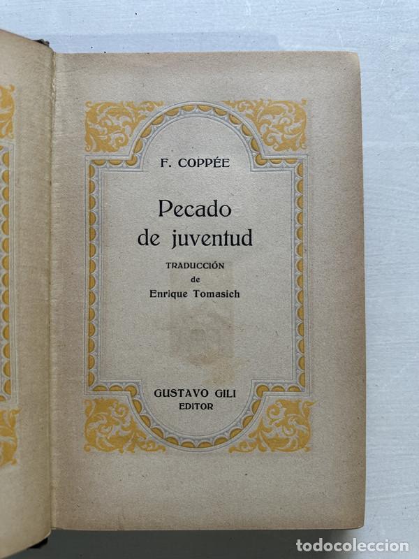 books: Pecado de juventud - Coppee