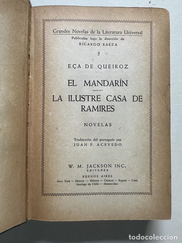 Libros: El mandarin / La ilustre casa de Ramires - Queiroz E&ccedil;a de - Foto 1