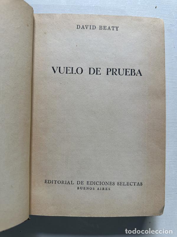 Libros: Vuelo de prueba - Beaty David