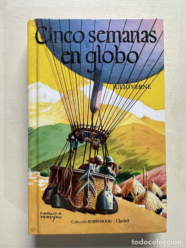Libros: Cinco semanas en globo - Verne Julio