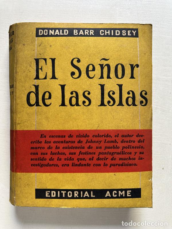 B&uuml;cher: El se&ntilde;or de las islas - Chidsey Donald Barr