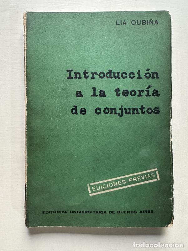 B&uuml;cher: Introduccion a la teoria de conjuntos - Oubi&ntilde;a Lia