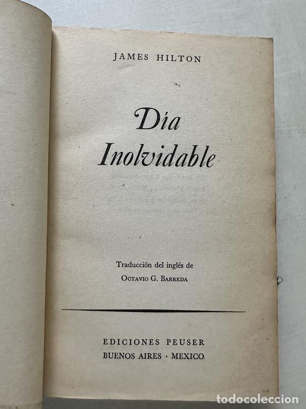 Libros: Dia inolvidable - Hilton James - Foto 1