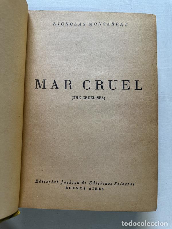 Libros: Mar cruel - Monsarrat Nicholas