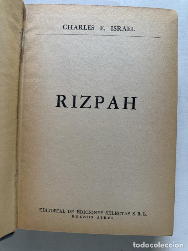 Libros: Rizpah - Israel Charles E.