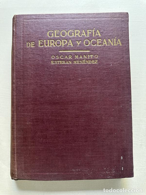 books: Geografia de Europa y Oceania - Manito Oscar; Menendez Esteban