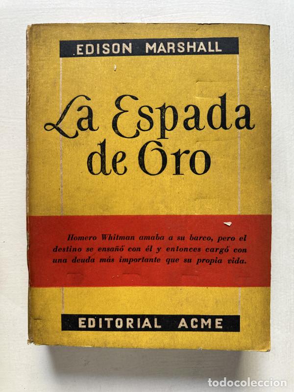 Libros: La espada de oro - Marshall Edison - Foto 1