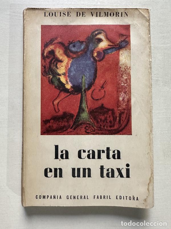 Livres: La carta en un taxi - de Vilmorin Louise