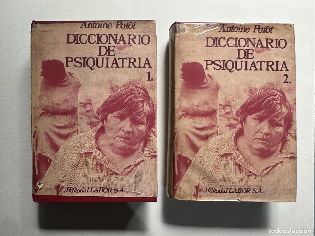 Livros em segunda m&atilde;o: Diccionario de psiquiatria (2 tomos) - Porot Antoine