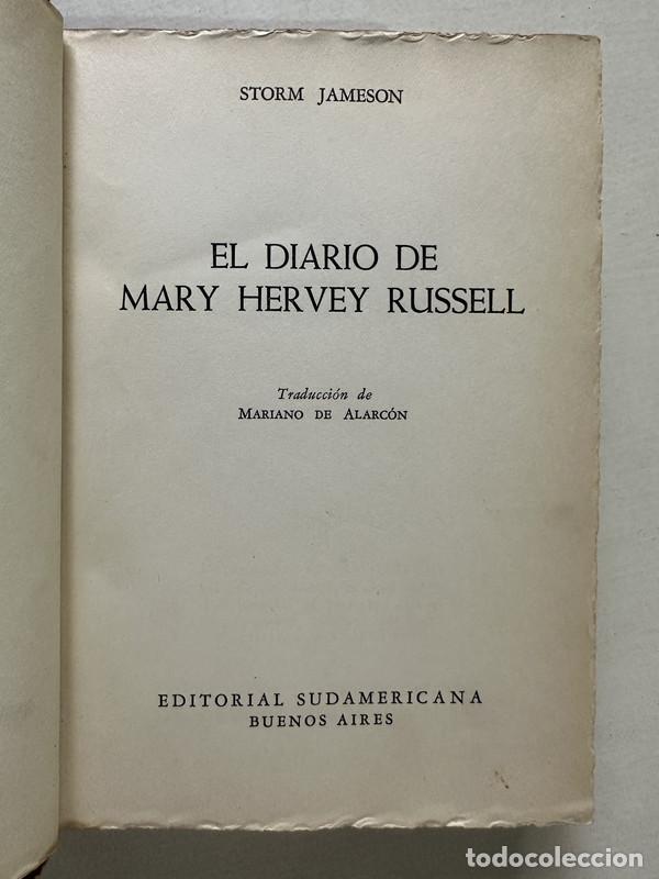 Livros em segunda m&atilde;o: El diario de Mary Hervey Russell - Jameson Storm