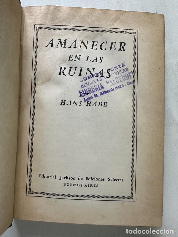 Libros: Amanecer en las ruinas - Habe Hans - Foto 1