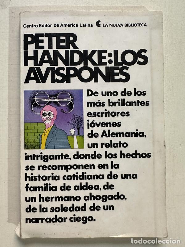 Libros: Los avispones - Handke Peter - Foto 1