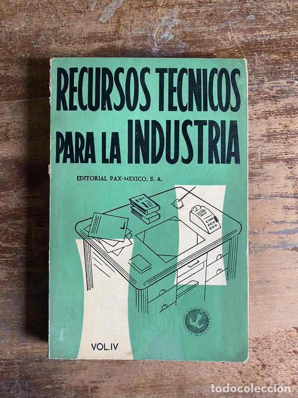 Livres: Recursos Tecnicos para la Industria - -