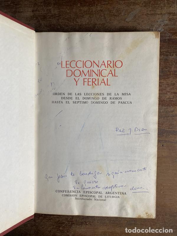 Livres: Leccionario Dominical y Ferial - -