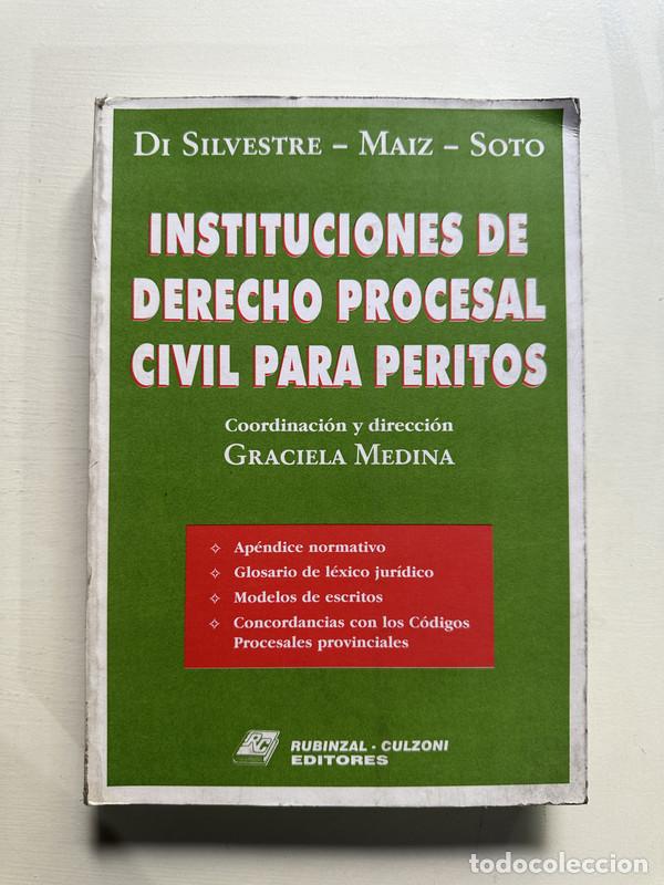 Livres: Instituciones de derecho procesal civil para peritos - Di Silvestre Maiz Soto