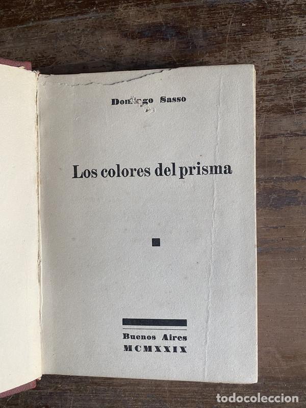 B&uuml;cher: Los colores del prisma - Sasso Domingo
