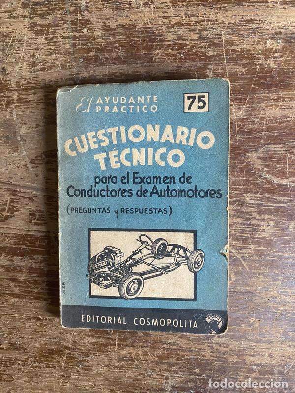 Livros em segunda m&atilde;o: Cuestionario Tecnico para el Examen de Conductores de Automotores - -