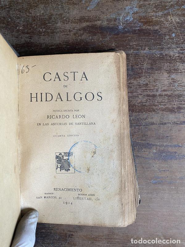 Libros: Casta de Hidalgos - Leon Ricardo - Foto 1