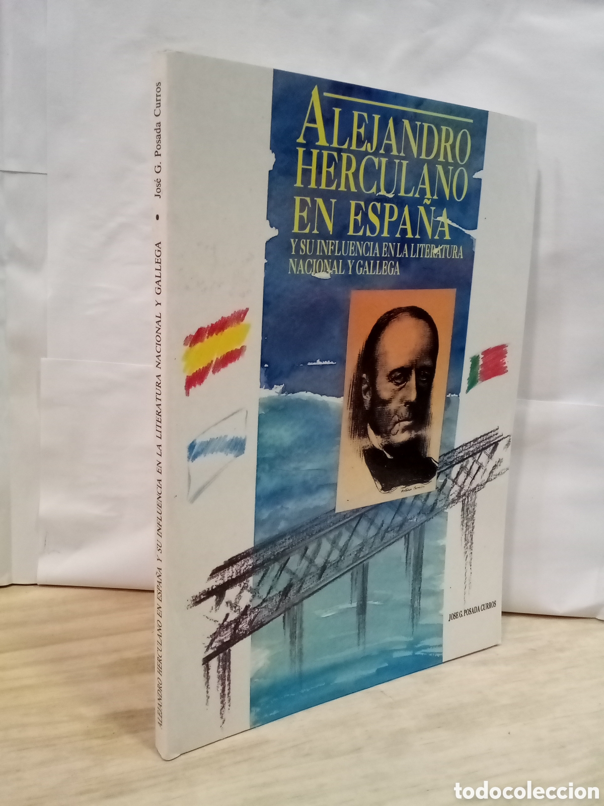 Libros: Jos&eacute; G. Posada Curros - Alejandro Herculano en Espa&ntilde;a - Foto 1