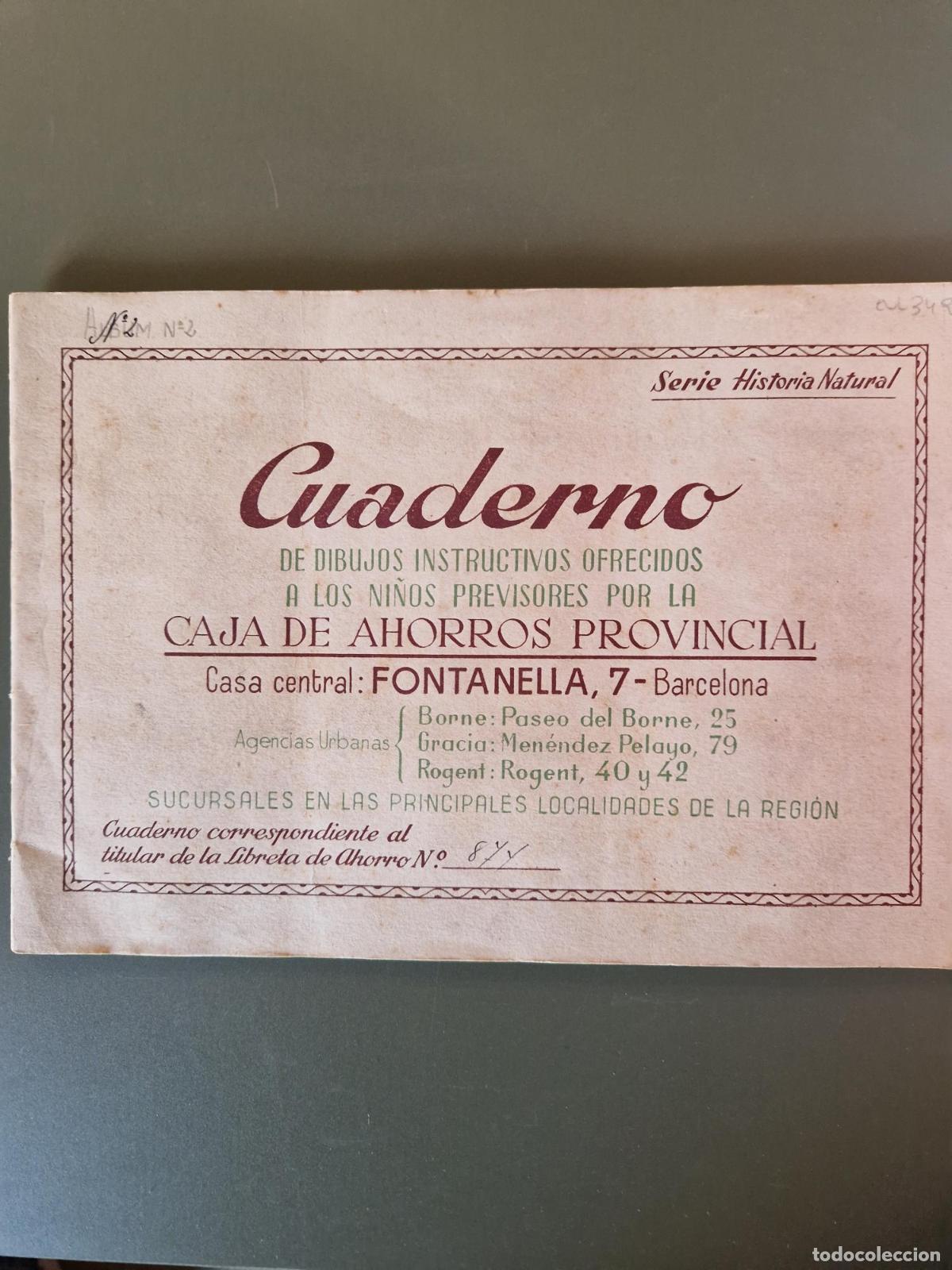 B&uuml;cher: Cuaderno de dibujos instructivos ofrecido a la Caja de Ahorros Provincial. &Aacute;lbum n&ordm;2 COMPLETO -