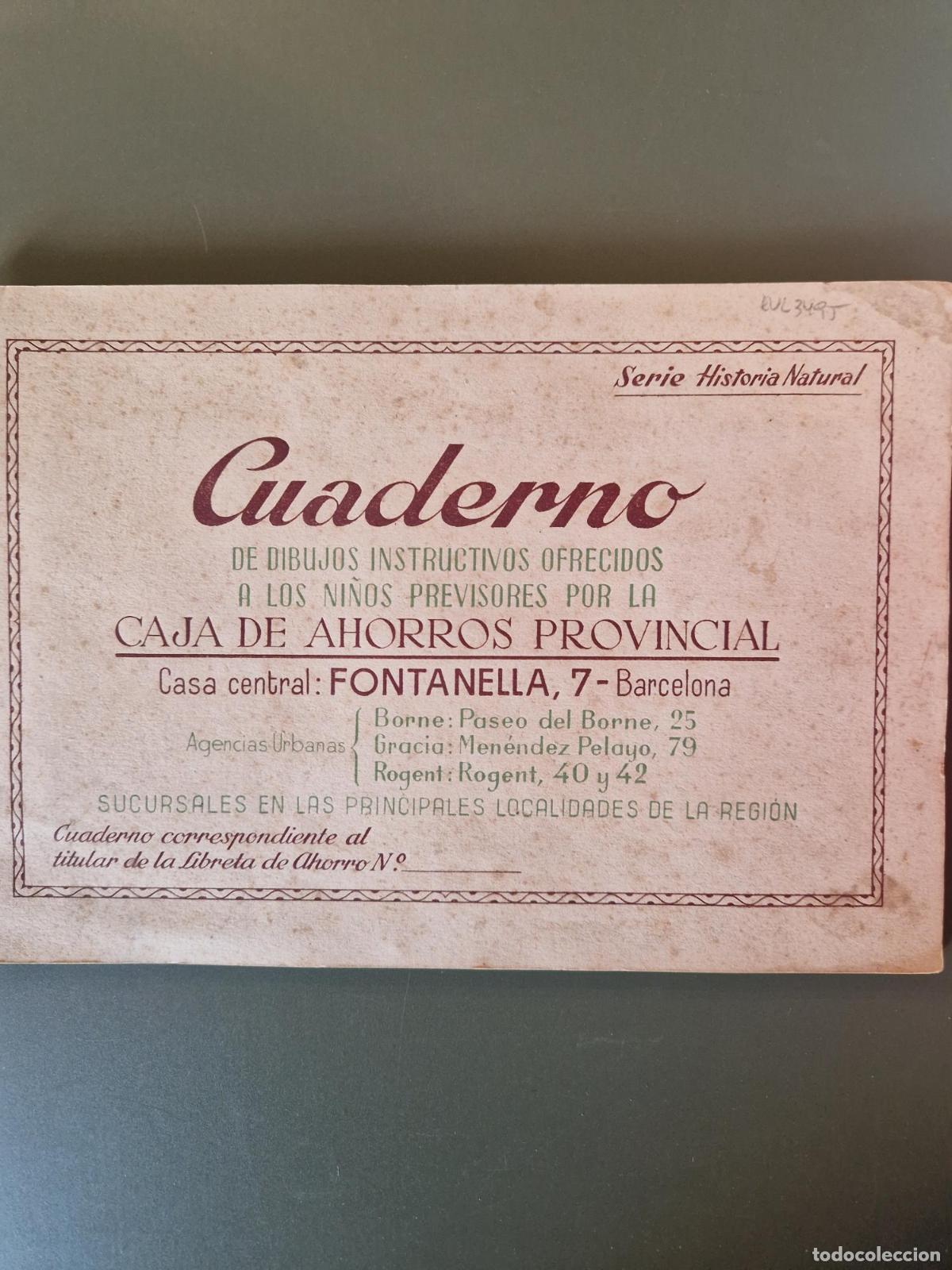 Libros: Cuaderno de dibujos instructivos ofrecido a la Caja de Ahorros Provincial. &Aacute;lbum n&ordm;2 COMPLETO -