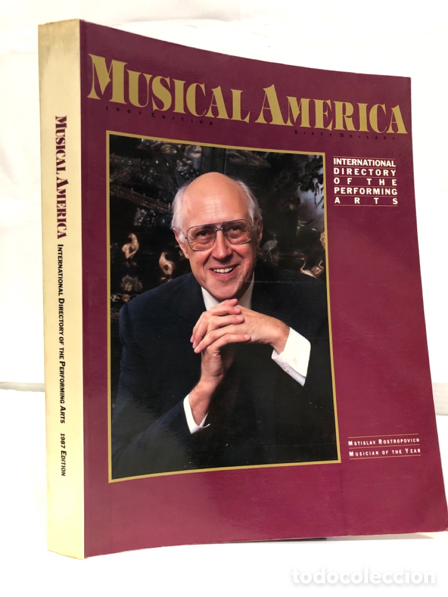 Livres: Musical America. 1987 Edition