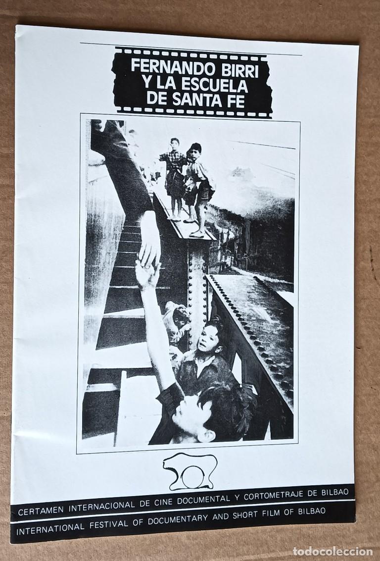 Libros: Fernando Birri y la escuela de Santa Fe certamen internacional cine documental cortometraje Bilbao