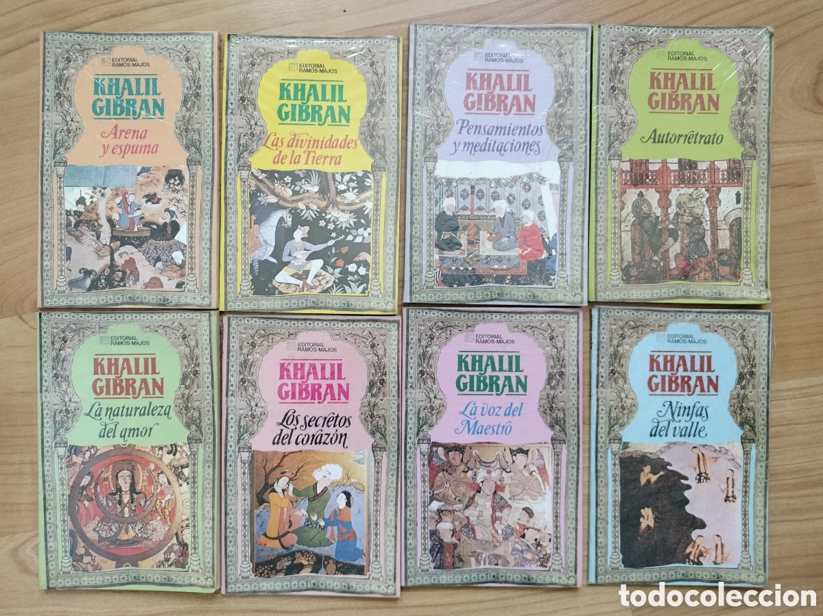 Livres: LOTE 8 LIBROS KHALIL GIBRAN. EDITORIAL RAMOS-MAJOS.