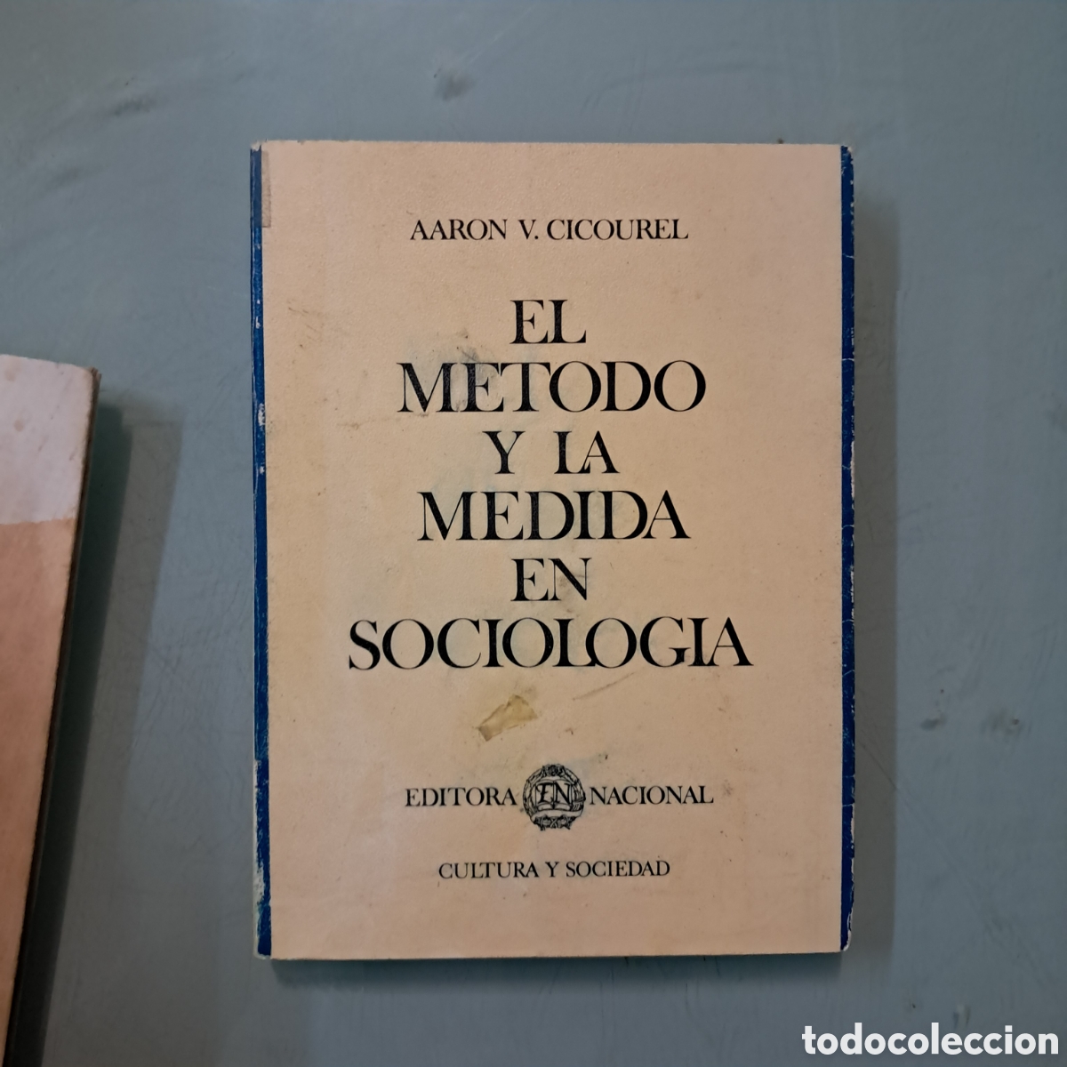 Libros: Aaron V.Cucourel, El metido y la medida en sociologia, Editora Nacional