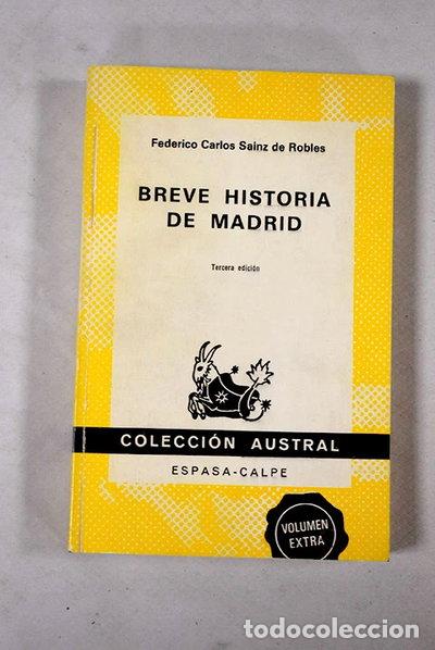 Libros: Breve historia de Madrid- 9788423914890