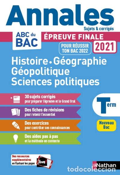 Livres: Histoire G&eacute;ographie G&eacute;opolitique Sciences politiques Tle- 9782091575377