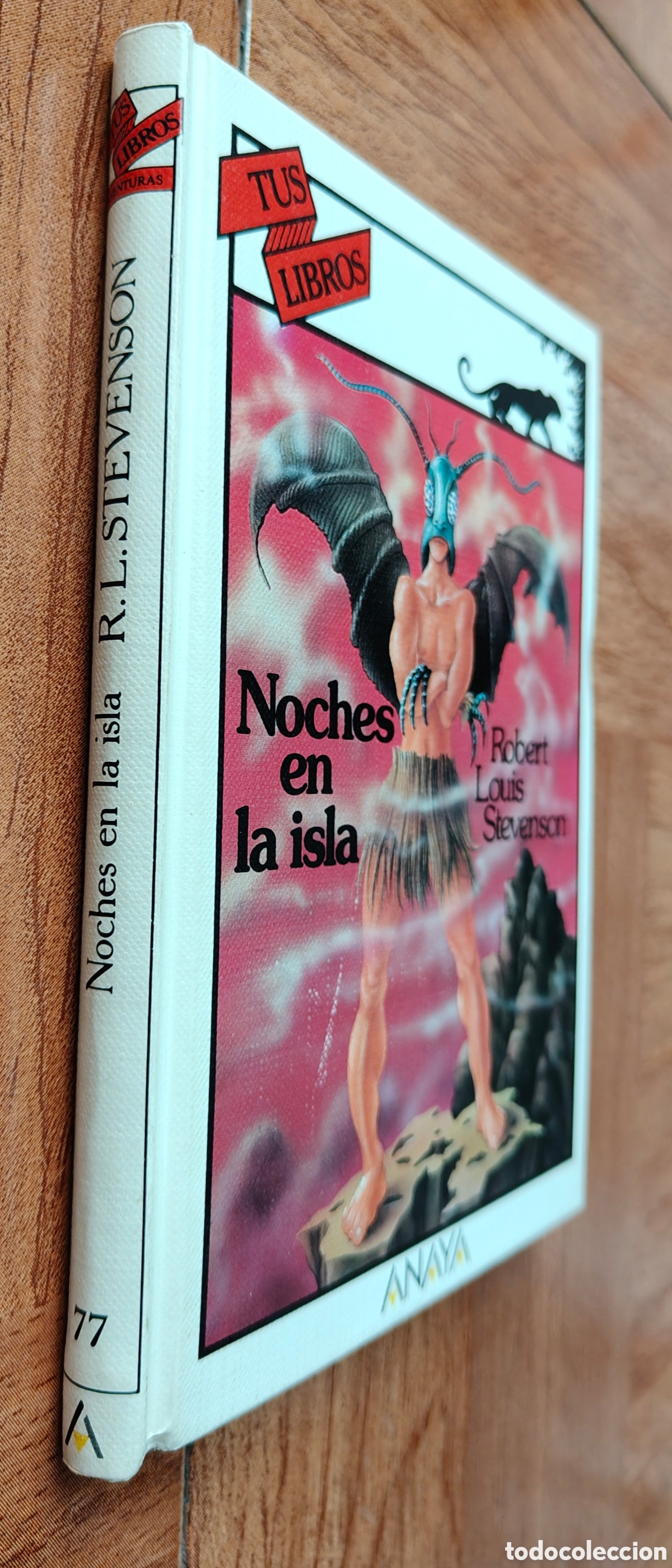 Livros em segunda m&atilde;o: Noches en la Isla � Anaya - Robert Louis Stevenson