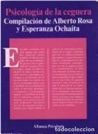 Libros: Psicolog&iacute;a de la ceguera- 9788420665399