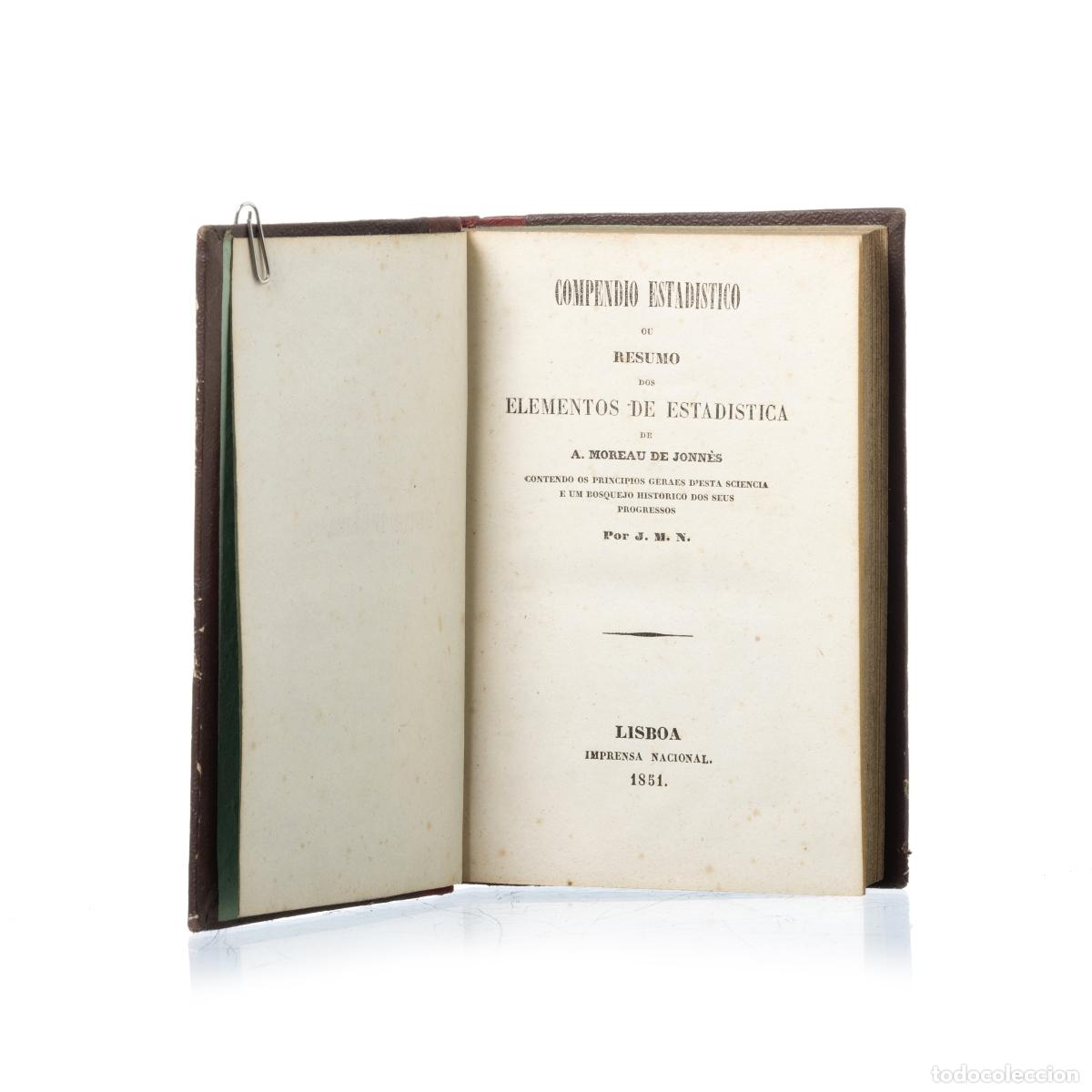 Libros: Libros - Jonn&eacute;s; A. Moreau de - Compendio estad&iacute;stico