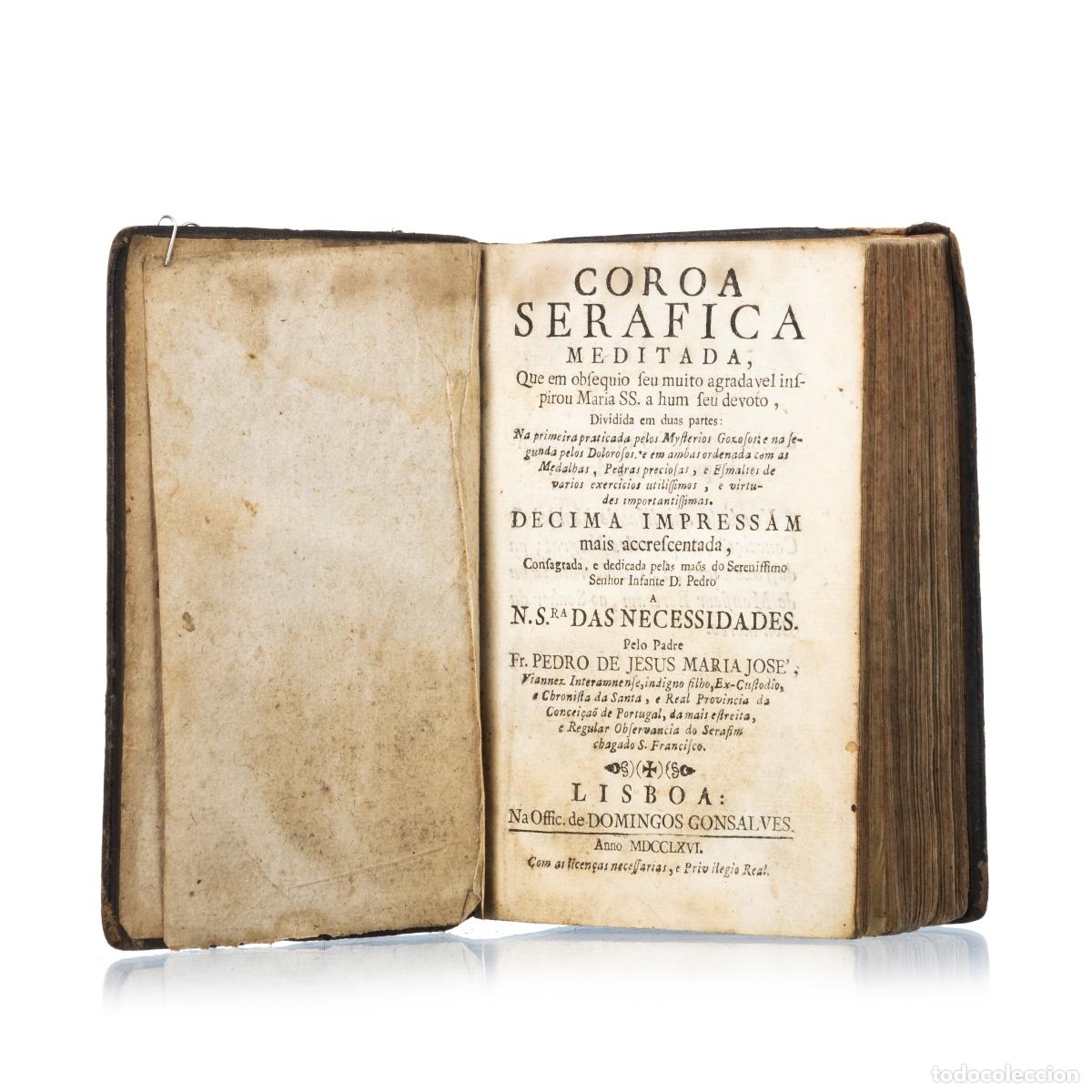 Livros em segunda m&atilde;o: Libros - Jos&eacute;; Padre Pedro de Jes&uacute;s Mar&iacute;a - Corona Ser&aacute;fica Meditada