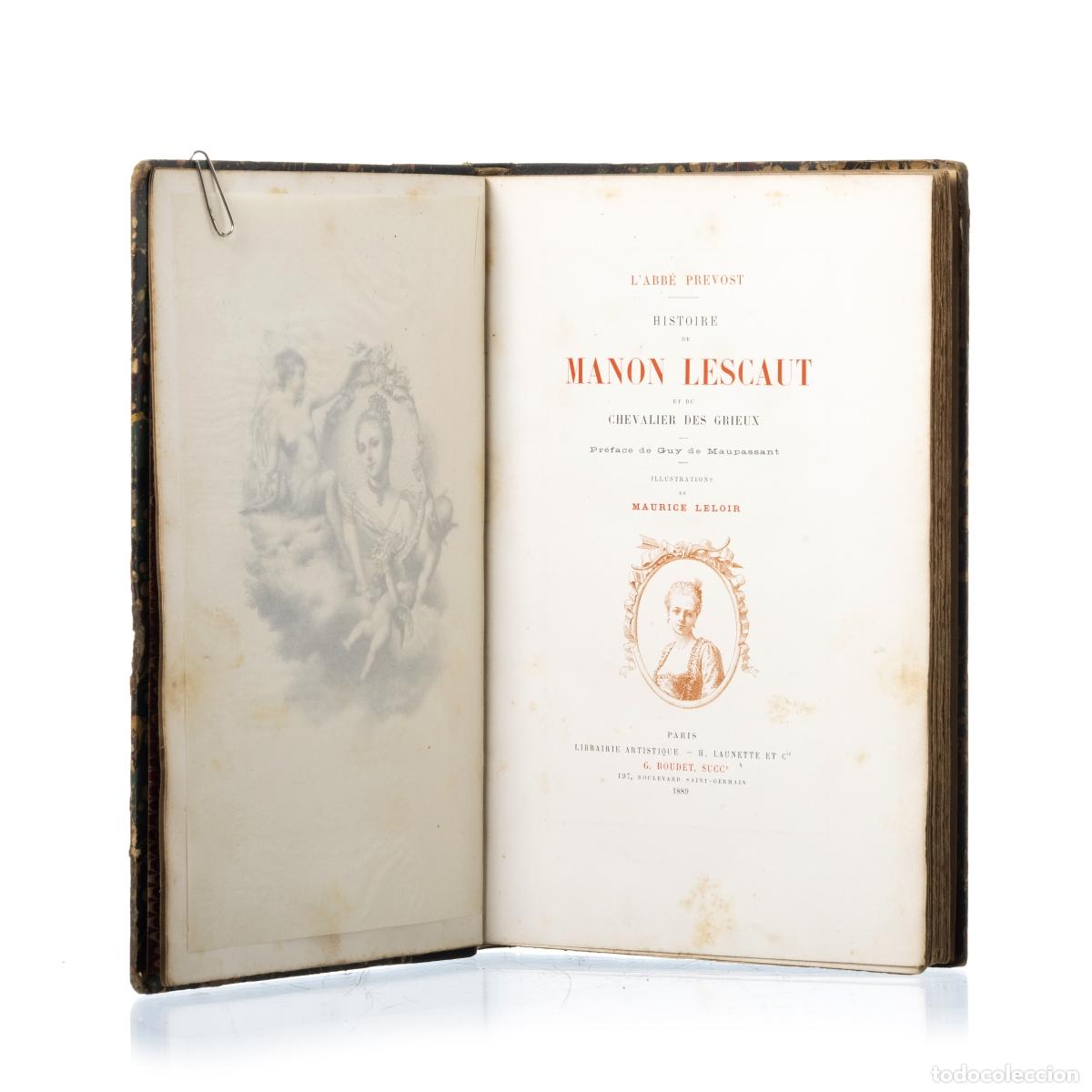 B&uuml;cher: Libros - Pr&eacute;vost; L'abb&eacute; Antoine Fran&ccedil;ois - Historia de Manon Lescaut y del Caballero de los Grieux