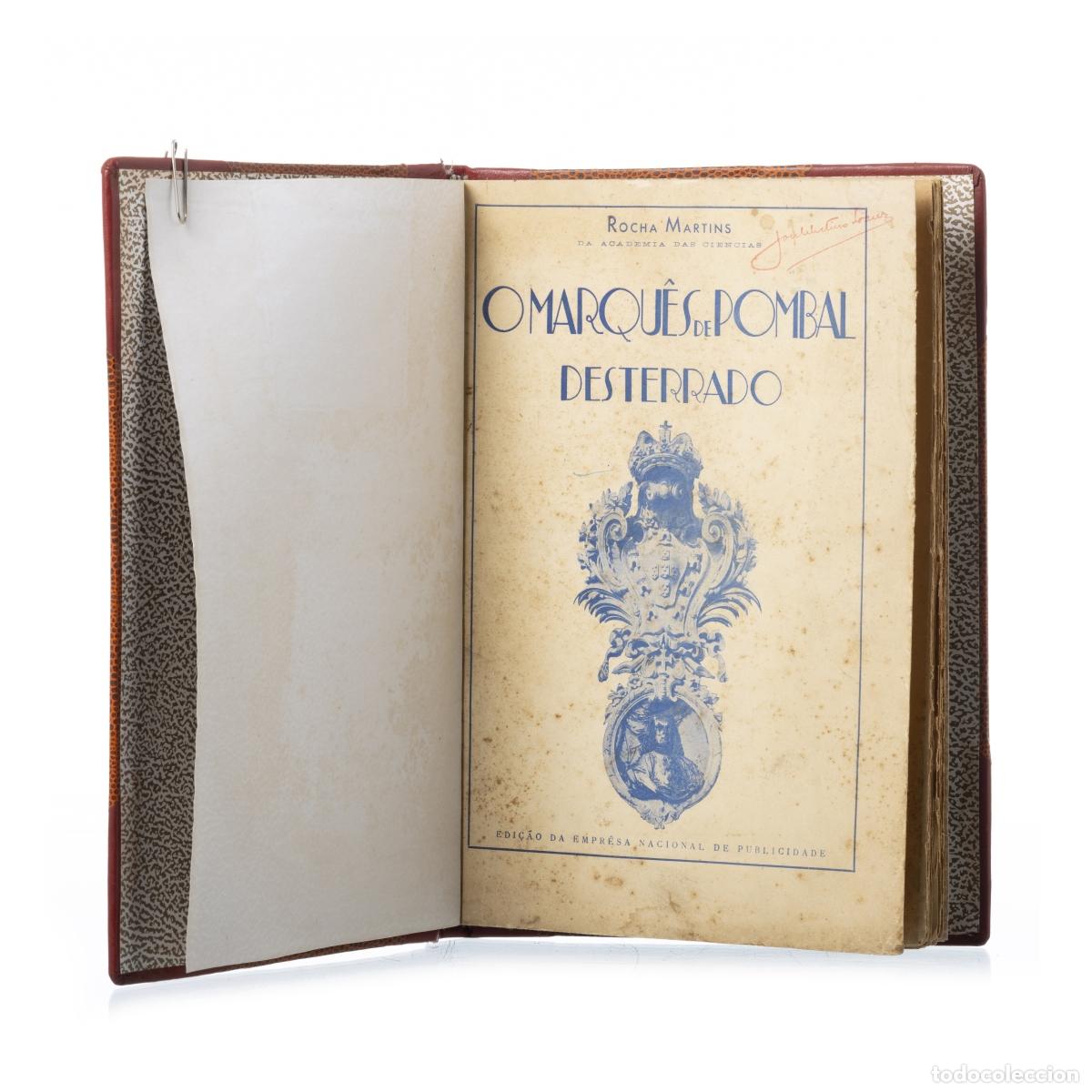 Livres: Libros - Rocha Martins; Francisco - El marqu&eacute;s exiliado de Pombal