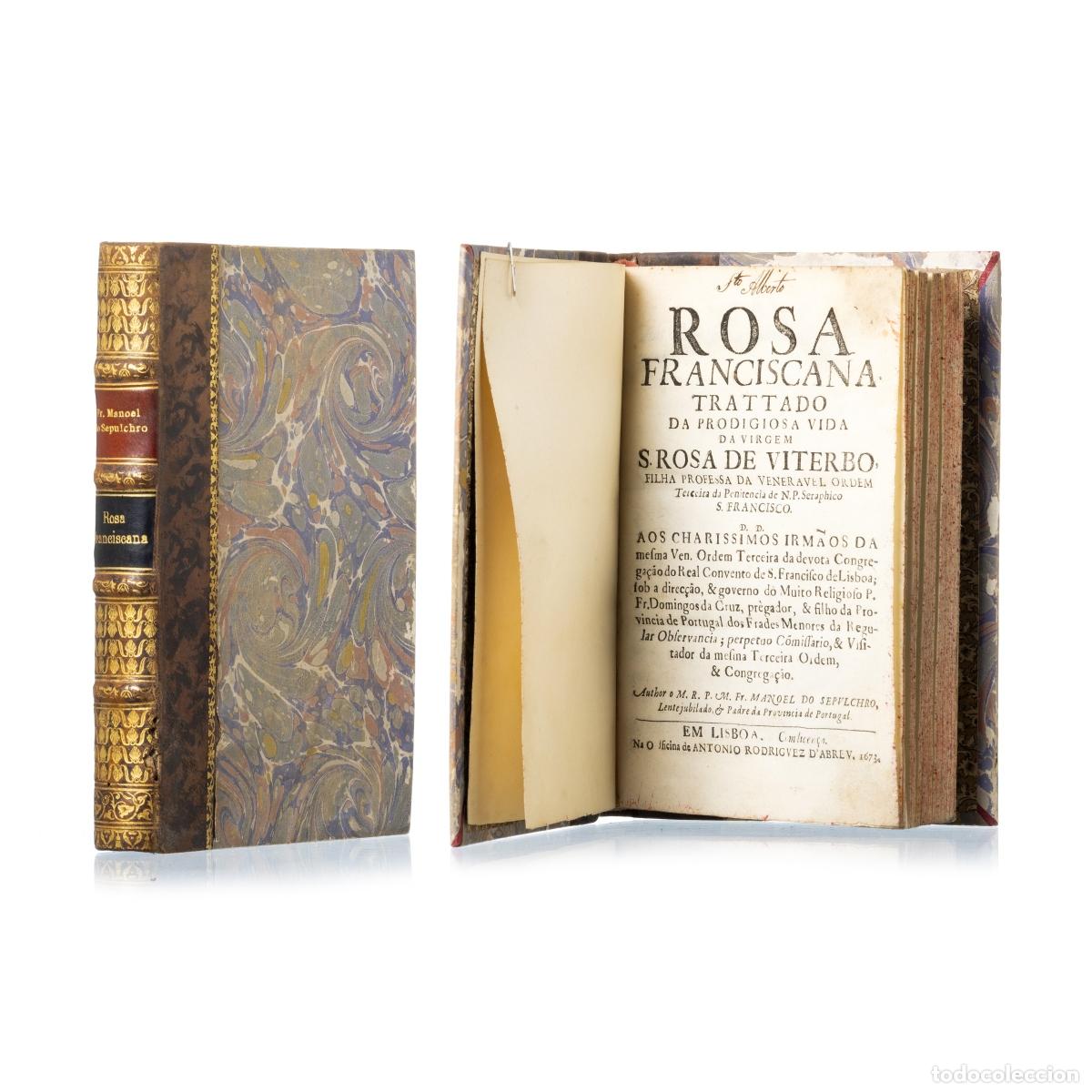 Libros: Libros - Sepulcro; P. Manoel do - Rosa Franciscana - Foto 1