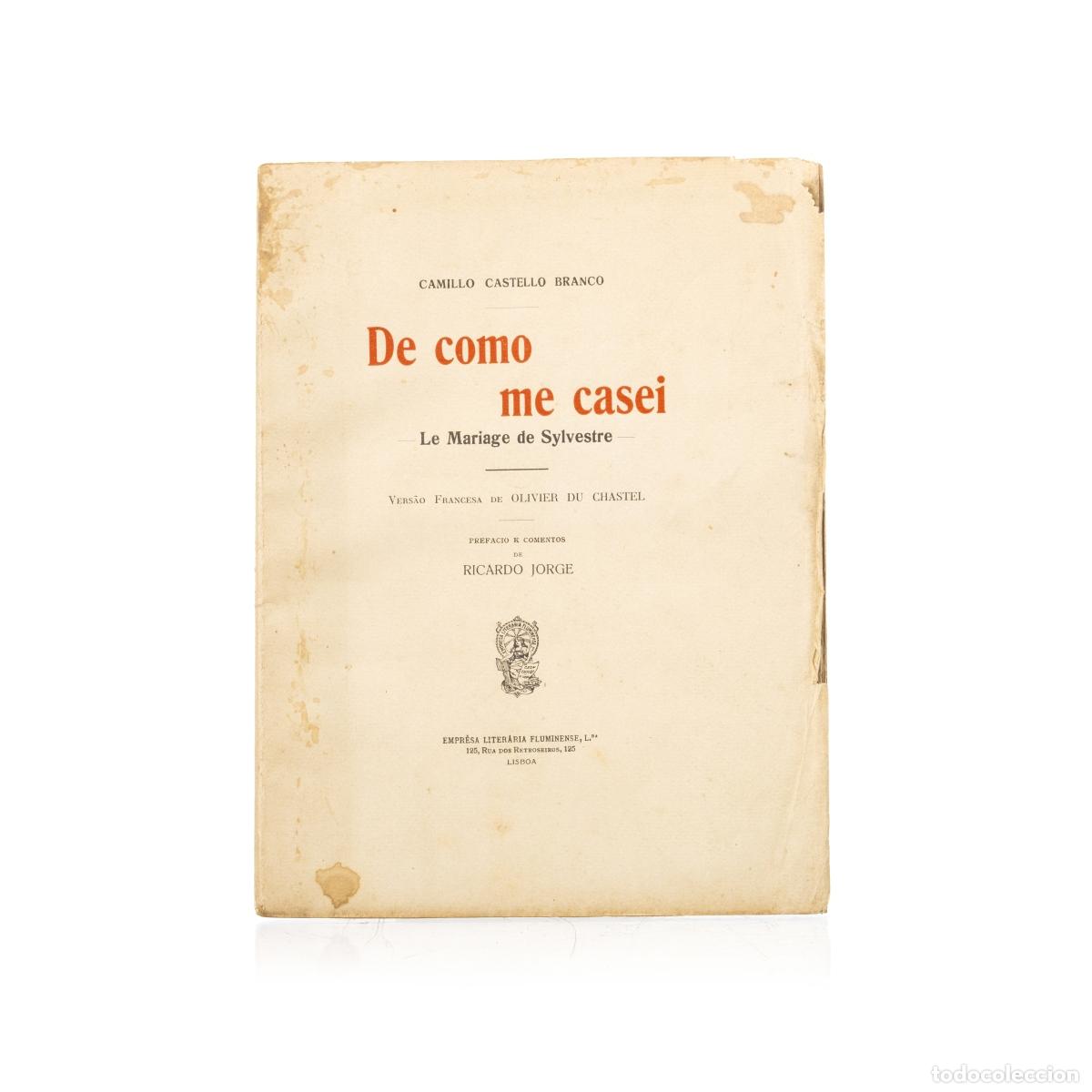 Libros: Libros - Castelo Branco; Camilo, c&oacute;mo me cas&eacute; - Foto 1
