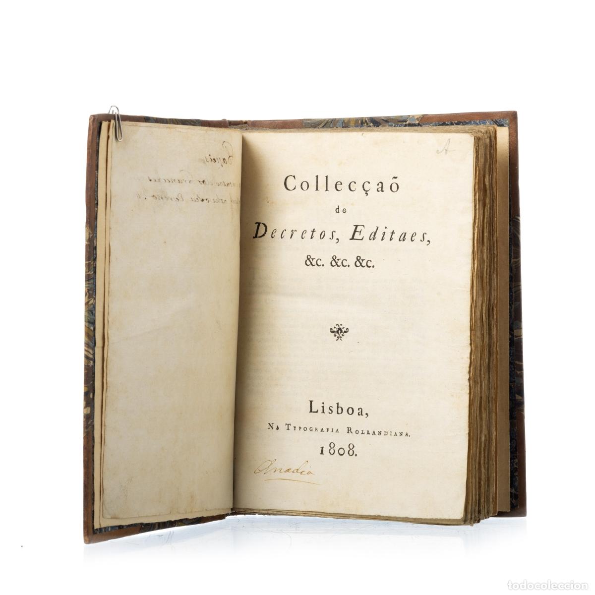 Livres: Libros - Colecci&oacute;n de decretos y edictos