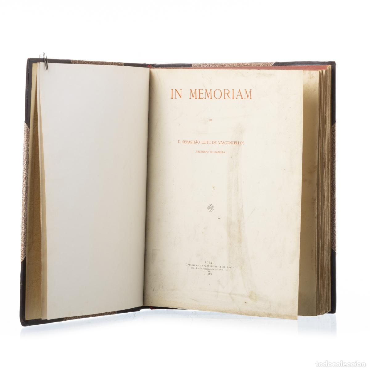 Livres: Libros - En memoria de D. Sebasti&atilde;o Leite de Vasconcellos