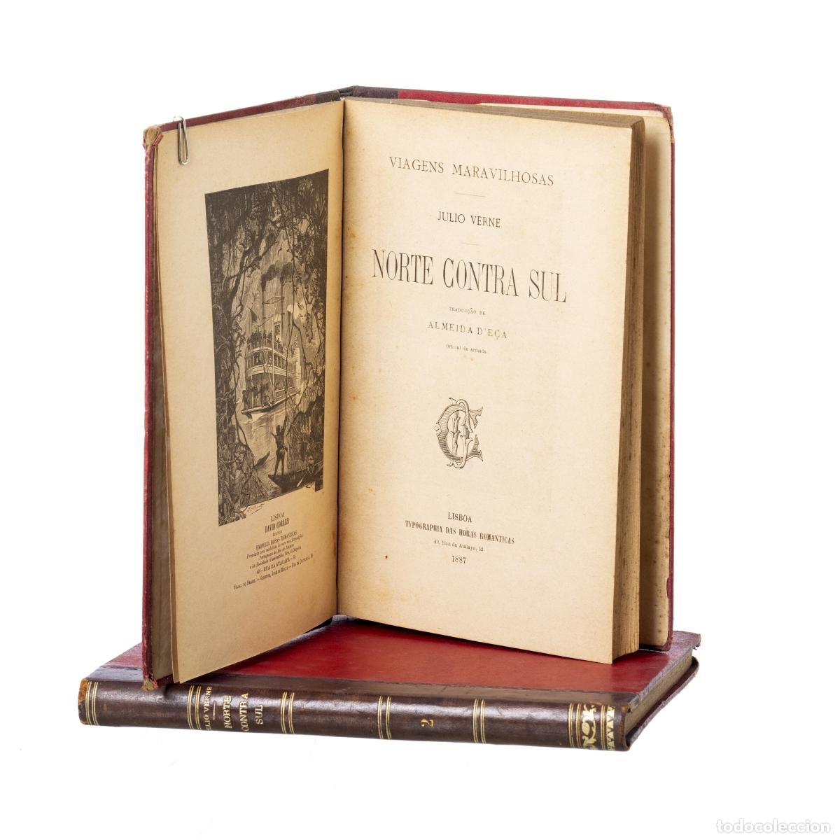 Libros: Libros - Verne; Julio (2 vols) - Norte contra Sur
