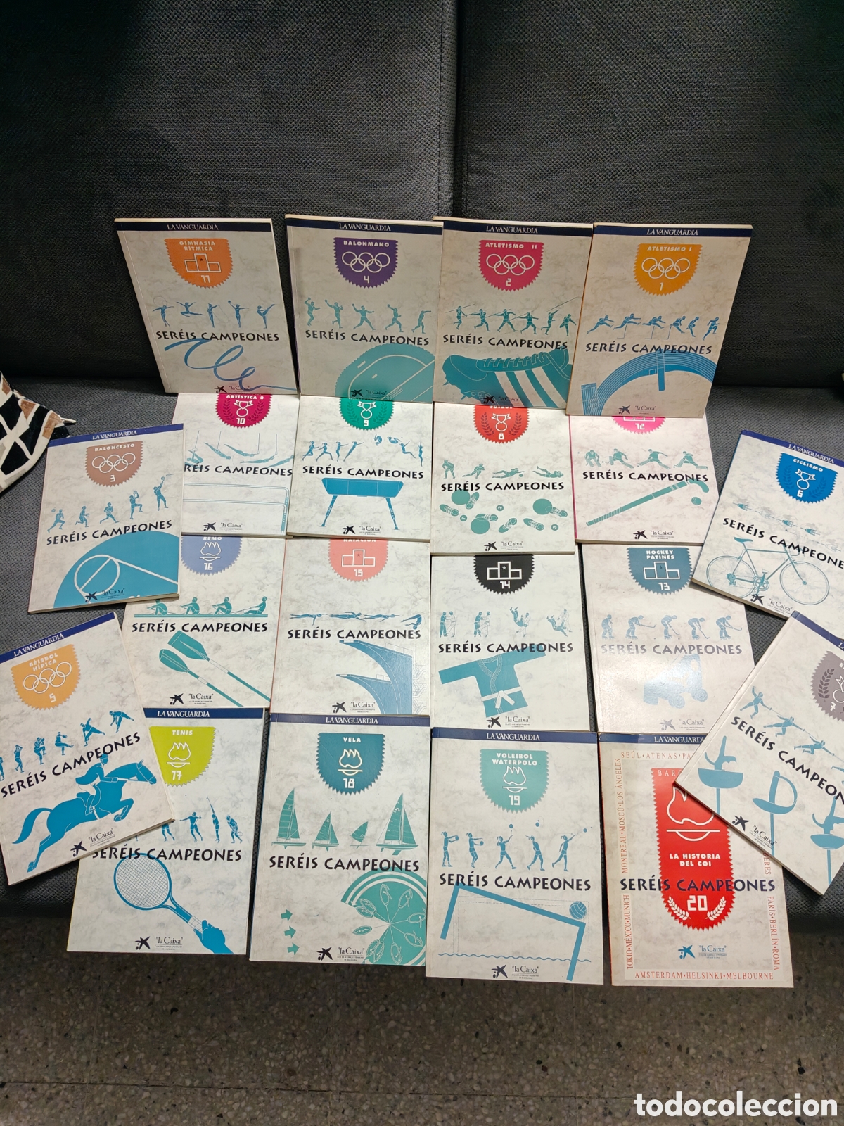 Libros: Colecci&oacute;n ser&eacute;is Campeones, &rdquo;la Caixa&rdquo;