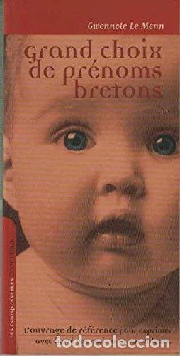 Libros: Choix de pr&eacute;noms bretons- 9782909924014