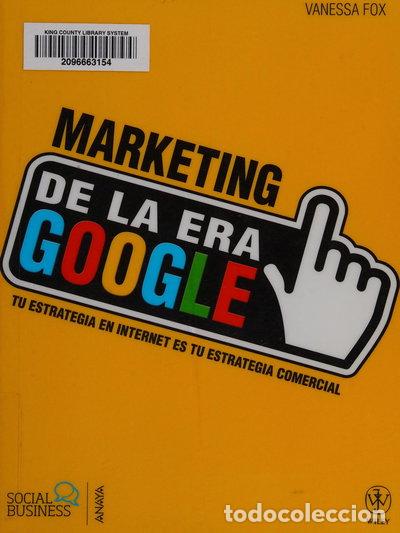 B&uuml;cher: Marketing de la era Google- 9788441533219
