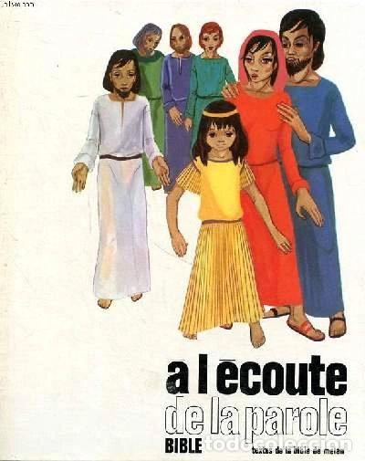 Livros em segunda m&atilde;o: A l'&eacute;coute de la Parole : Bible d'Osty- 9782704102501