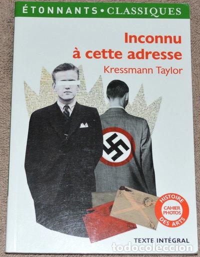 Libros: Inconnu &agrave; cette adresse- 9782081272682