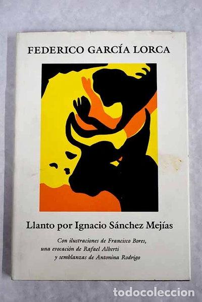 Libros: Llanto por Ignacio S&aacute;nchez Mej&iacute;as- 9788422635857